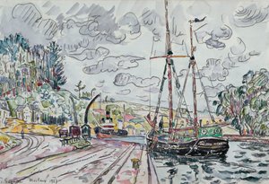 Landschaft bei Pontrieux, 1927