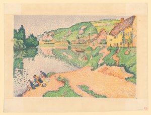 Les Andelys von Paul Signac