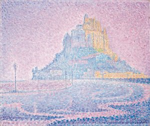 Mont Saint-Michel, Nebel und Sonne, 1897