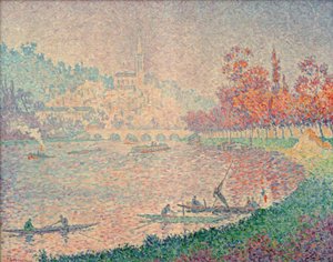 Saint-Cloud (Die Seine bei Saint-Cloud)