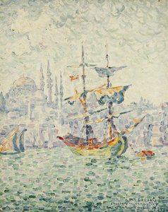 Der Hafen von Konstantinopel, 1907 von Paul Signac