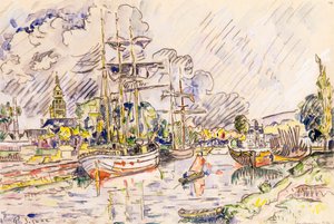 Der Hafen von Landerneau