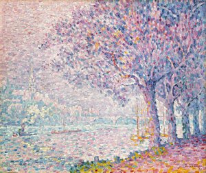 Die Seine bei St. Cloud, 1903 von Paul Signac