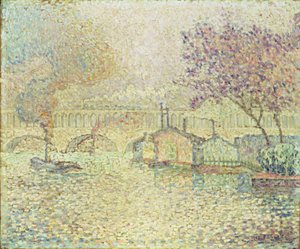 Das Viadukt bei Auteuil, ca. 1900