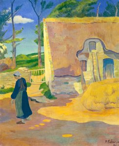 Bauernhaus in Le Pouldu, 1890 von Paul Sérusier