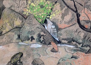 Landschaft mit einem Vogel und einer Kröte, ca. 1883-1927