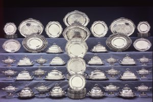 Der Egremont-Service, ein George-III-Dinnerservice von Paul Storr