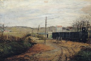 Der Bahnhof in Argenteuil von Paul Vogler