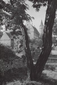 Ehemaliger Bischofspalast und Nikolausturm, Ochsenfurt, Bayern