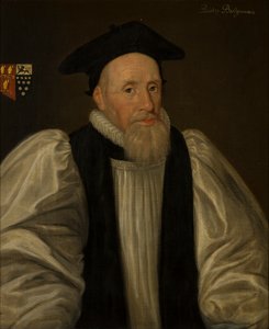 Porträt von John Bridgeman, Bischof von Chester (1577-1652) von Paul van (attr.to) Somer
