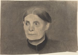 Porträt einer Frau von Paula Modersohn-Becker