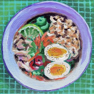 Bunte Ramen-Schüssel von Pauline Wegman | Key and Sea Creative