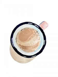 Gemütliche Kaffeetasse