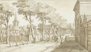 Ansicht von Katwijk Binnen von Paulus Constantijn la Fargue