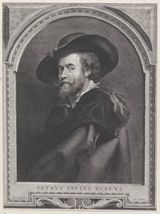 Porträt von Peter Paul Rubens im Alter von 46 Jahren