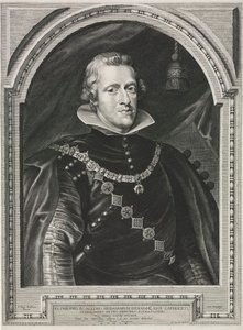 Porträt von Philipp IV. von Paulus Pontius