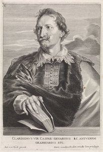 Porträt des Juristen Jan-Gaspar Gevartius von Paulus Pontius