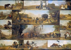 Bestrafung eines Jägers, 1647