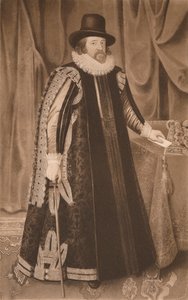 Francis Bacon, Viscount St. Albans, ca. 1600, 1904 von Paulus van Somer