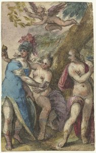 Das Urteil des Paris von Paulus van Wtewael (possibly)
