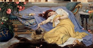 Fulvia mit dem Kopf von Cicero von Pavel Alexandrovich Svedomsky