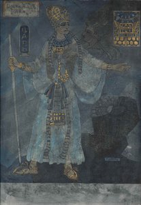 Der König von Ägypten. Kostümentwurf für die Oper Aida von Giuseppe Verdi, ca. 1900