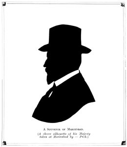 Ein Souvenir aus Marienbad, 1910 von Peck