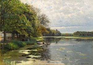 Sonniger Frühlingstag am Wasser