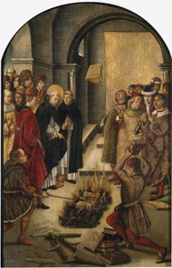 St. Dominikus de Guzman und die Albigenser