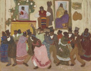 Tanzende Menschen: Candombe