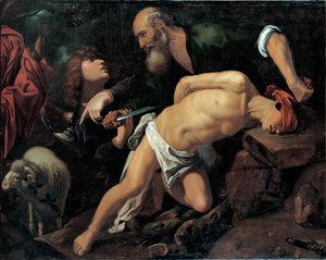 Die Opferung Isaaks von Pedro Orrente