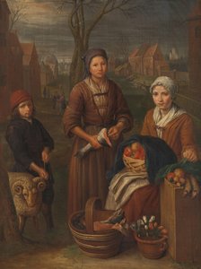 Allegorie des Monats März