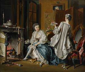 Morgentoilette nach François Boucher