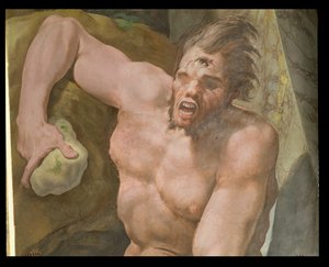 Die Odyssee, Detail von Polythemus, 1554-56