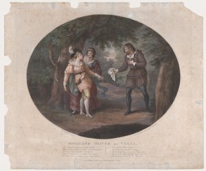 Rosalind, Oliver und Celia Shakespeare, Wie es euch gefällt, Akt 4, Szene 6, 1791