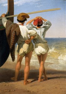 Fischerjungen, 1820-1885