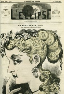 Cocodette, eine Studie der Phrenologie nach dem Gall-System. Titelblatt in „L