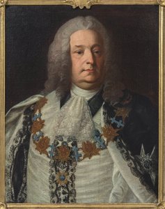 Porträt von Graf Herman Cedercreutz (1684-1754) von Per Ericsson Fjellstroem