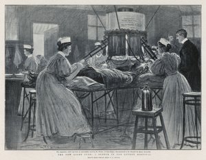 Die neue Lichttherapie: Eine Skizze im Londoner Krankenhaus von Percy F.S. Spence