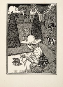 Ein treuer Begleiter, aus Hundert Anekdoten über Tiere, veröffentlicht 1924 von Percy J. Billingshurst