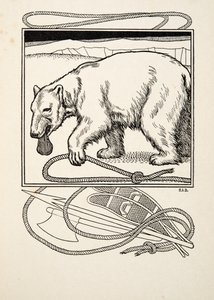 Kluger Bär, aus Hundert Anekdoten über Tiere, veröffentlicht 1924 von Percy J. Billingshurst
