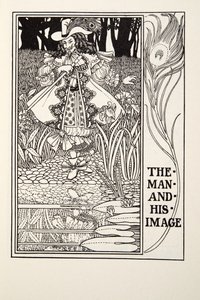 Der Mann und sein Bild, aus Fontaine Fables, veröffentlicht 1905 von Percy J. Billingshurst