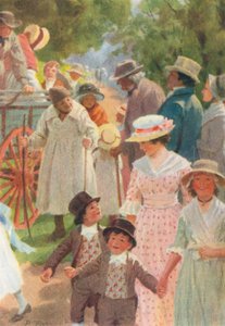Illustration für Adam Bede von George Eliot von Percy Tarrant
