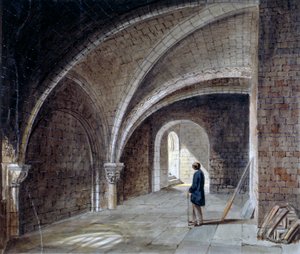 Krypta unter der Kirche St. James in der Wall, Wood Street Square, City of London