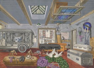 Garage eines Bestattungsinstituts, 1917, 1935-1942