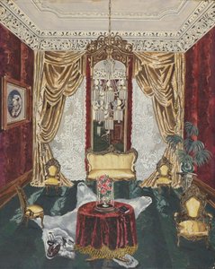 Stadthaus-Salon, 1869 von Perkins Harnly