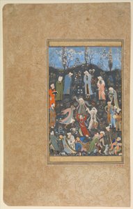 Tanzende Derwische, Folio aus einem Divan von Hafiz, ca. 1480