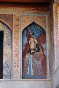 Weibliche Figur von Persian School