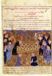 Beerdigung von Dschingis Khan, ca. 1430