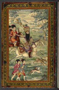 Porträt von Fath-Ali Shah Qajar, 